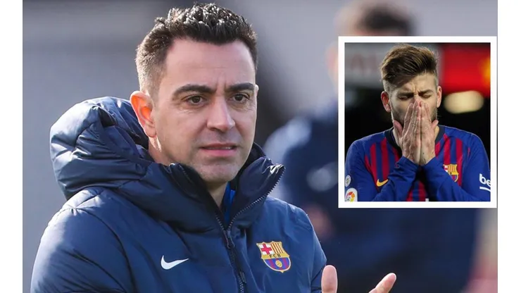 Gerard Piqué tendrá ciertas restricciones con la llegada de Xavi Hernández