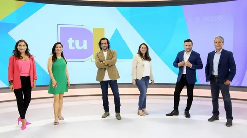 El equipo de Tu Día, el nuevo matinal de Canal 13.