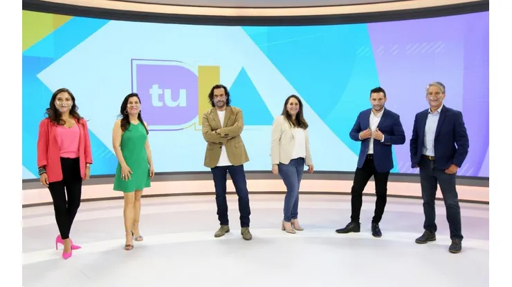El equipo de Tu Día, el nuevo matinal de Canal 13.