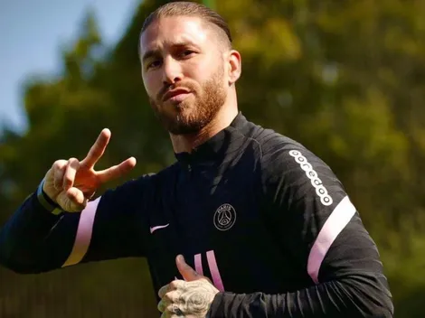 Sergio Ramos supera lesiones y entrena con el grupo del PSG