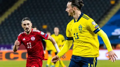 Zlatan frente a Georgia por las Eliminatorias a Qatar 2022