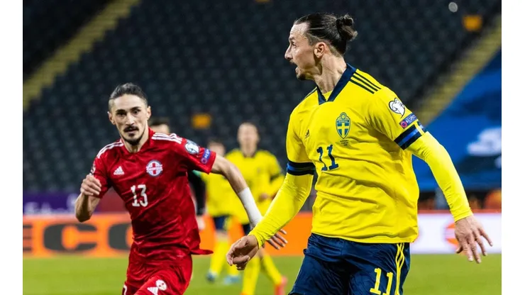 Zlatan frente a Georgia por las Eliminatorias a Qatar 2022