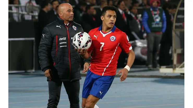 Jorge Sampaoli cosechó los logros más grandes de la historia de la selección chilena junto a Alexis Sánchez entre 2014 y 2015