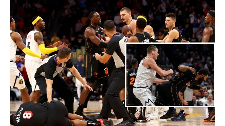 Jokic se fue expulsado en la NBA