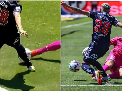 Zanahoria: "No fue penal ante Luján, yo toqué el balón primero"