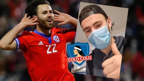 Ben Brereton llegó a Chile para integrarse a la Roja con particular saludo colocolino.