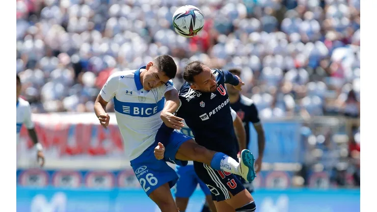 Marcelino Núñez tuvo mucho trabajo ante Universidad de Chile y Fernando de Paul terminó palabreándolo en la cancha