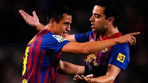 Xavi conoce a Alexis Sánchez y los azulgranas buscan delantero. El Niño Maravilla sabe lo que es el Barcelona...