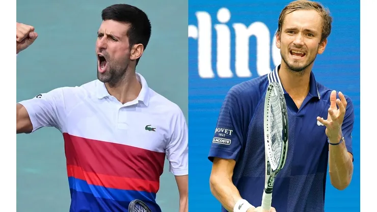 Novak Djokovic y Medvedev consiguieron este sábado el paso a la final del Masters de París.