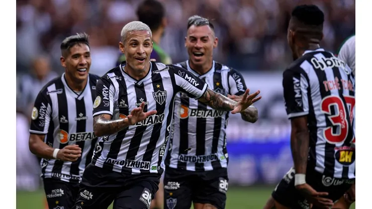 Eduardo Vargas tuvo una destacada actuación con Atlético Mineiro.