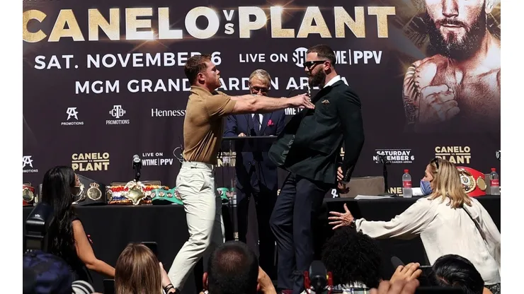 Canelo Alvarez y Caleb Plant se enfrentarán este sábado en Las Vegas