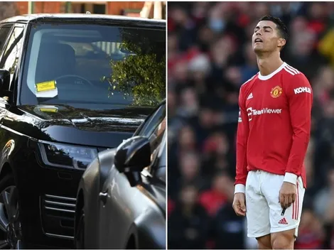 CR7 sale a relajarse y le pasan jugosa multa de estacionamiento