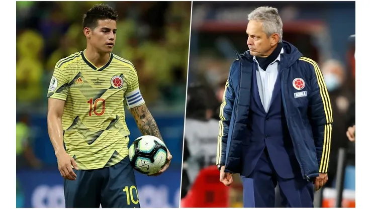 Abren seria polémica en Colombia que involucra a Reinaldo Rueda y James Rodríguez.