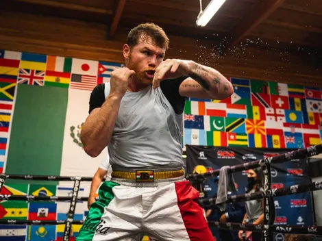 Horario: Canelo Álvarez prepara tensa pelea con Caleb Plant