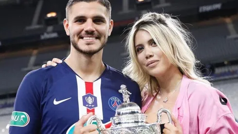 Mauro Icardi y Wanda Nara