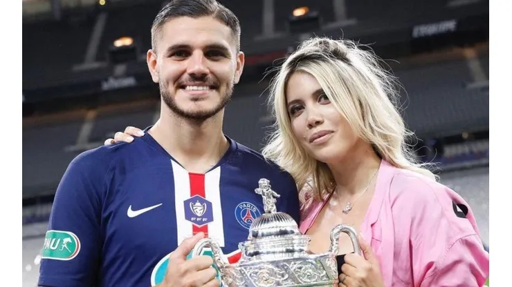 Mauro Icardi y Wanda Nara