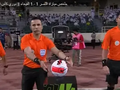 Piero Maza se luce en el fútbol árabe y choca puños con los jugadores