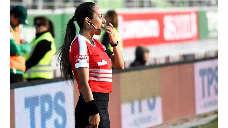 Cindy Nahuelcoy sorprendida por el cariño de los hinchas