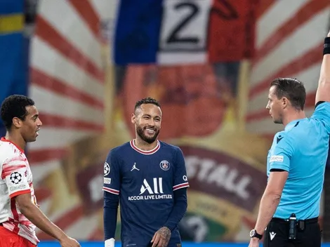 DT del Leipzig indignado: "El árbitro quería un autógrafo de Neymar"
