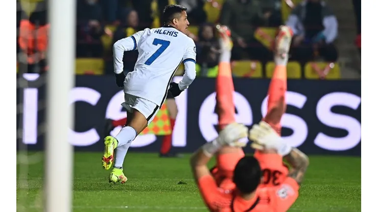 Alexis Sánchez anotó un gol en la victoria de Inter sobre Sheriff en Moldavia, el cuadragésimo país que visita oficialmente como futbolista