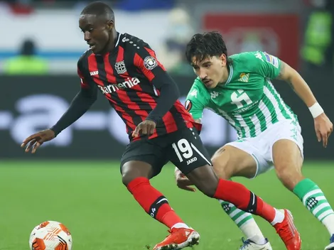 Bravo en la banca: el Leverkusen golea al Betis de Pellegrini