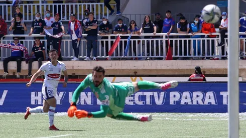 Cristián Zavala tiene cinco goles en la temporada y uno de ellos fue a Universidad de Chile.