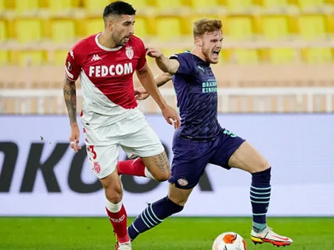 Empate del puntero Mónaco contra PSV con Maripán 90 minutos
