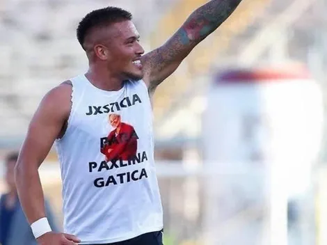 Parragol amonestado por camiseta contra el femicidio