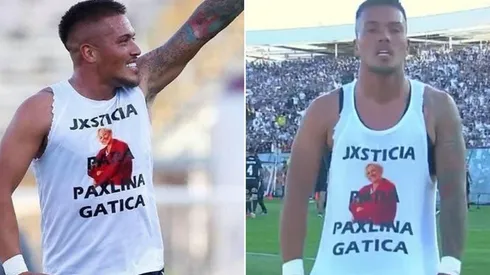 El delantero recibió una amarilla administrativa por su actuar.