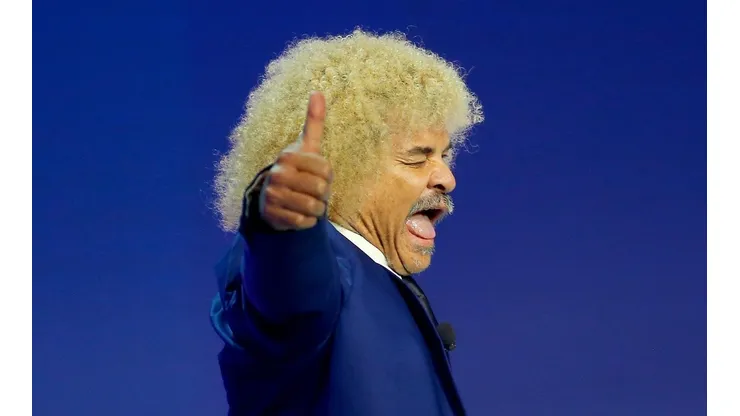 El look de toda la vida de Carlos Valderrama