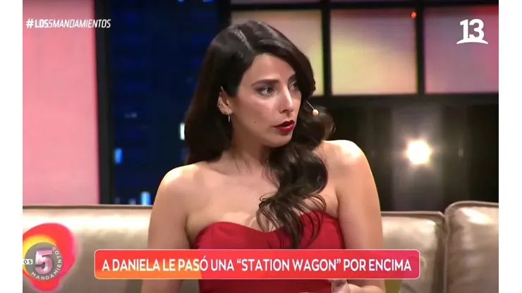 Daniela Castillo en Los 5 Mandamientos.