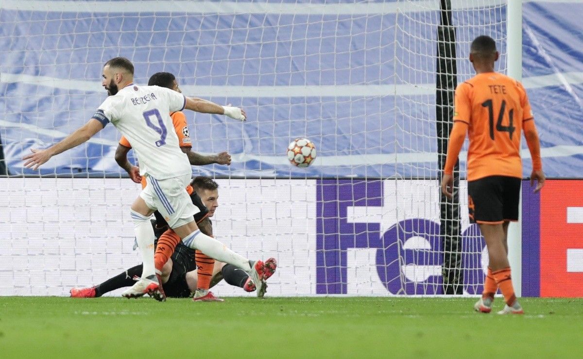 Real Madrid derrota al Shakhtar Donetsk con un inspirado Benzema y ...