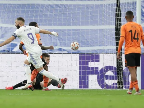 Real Madrid derrota al Shakhtar con un inspirado Benzema