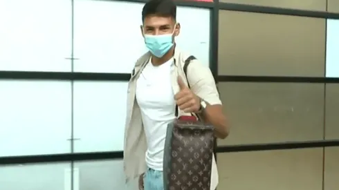 Alan Saldivia llegó a Chile para sumarse a Colo Colo