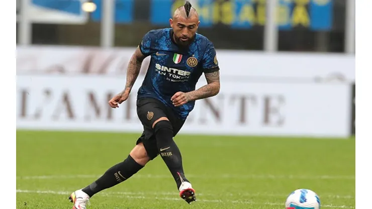 Arturo Vidal con fichas de titular en la Champions contra Sheriff.