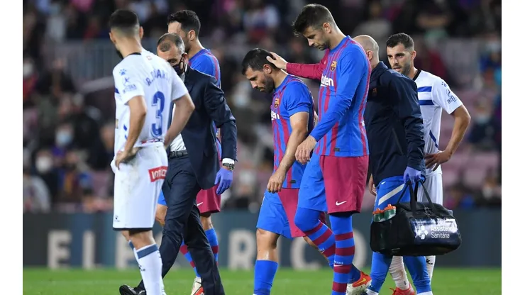 Sergio Kun Agüero se aleja de las canchas tras su susto con Barcelona