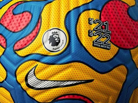 El nuevo y psicodélico balón invernal de la Premier League