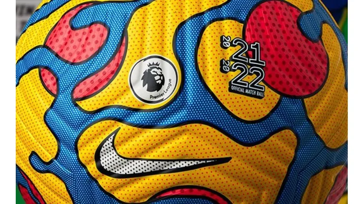 El nuevo balón de la Premier League para el invierno y la nieve.