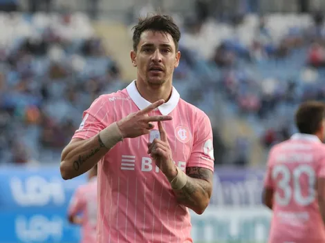 Zampedri y su amarilla: "Hice la 'F' de Fernanda, mi mujer"