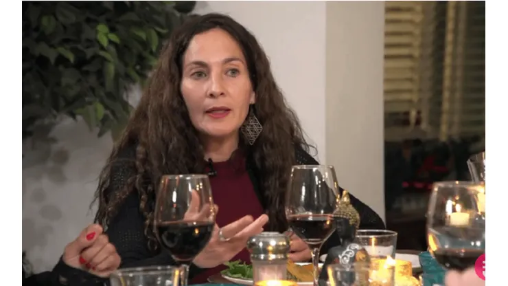 La actriz estuvo presente en La Divina Comida.