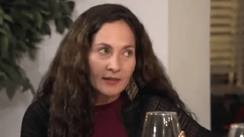 La actriz estuvo presente en La Divina Comida.