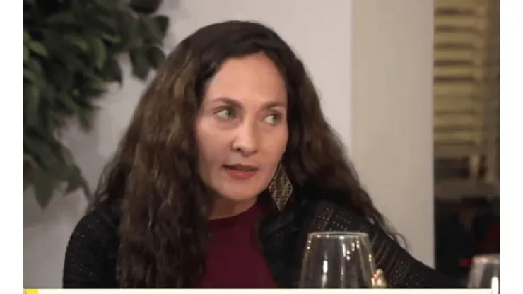La actriz estuvo presente en La Divina Comida.
