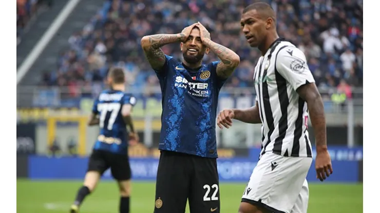 Alexis Sánchez y Arturo Vidal fueron bien evaluados en Italia tras la victoria del Inter contra Udinese.