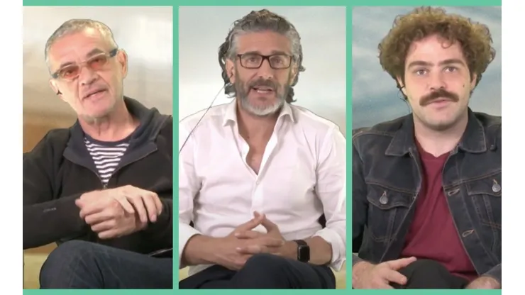 Jean Pierre Noher, Leonardo Sbaraglia y Peter Lazan conversando con RedGol sobre Maradona: Sueño Bendito.
