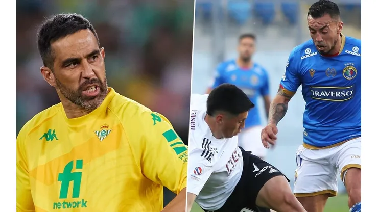Claudio Bravo aplaude la actitud de Roberto Cereceda en el duelo entre Audax Italiano y Colo Colo