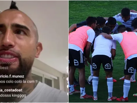 Vidal dispara y manda su fuerza a los jóvenes de Colo Colo