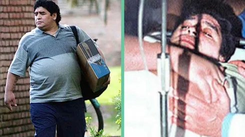 Imágenes reales de lo que pasó en Punta del Este en el año 2000, episodio que es retratado en la serie de Amazon Prime Video, Maradona: Sueño Bendito.