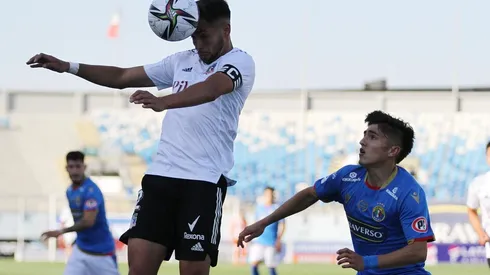 El joven Colo Colo ante Audax Italiano en Rancagua.
