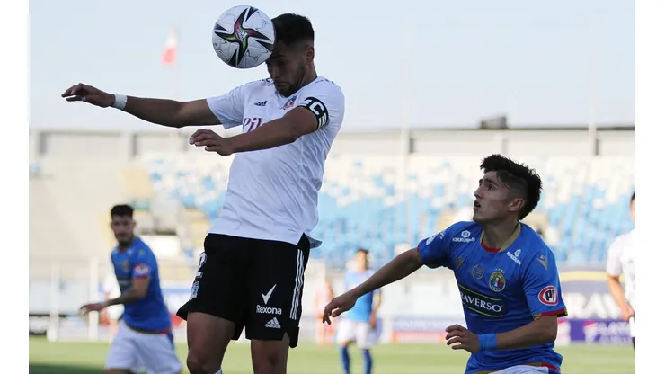 El joven Colo Colo ante Audax Italiano en Rancagua.