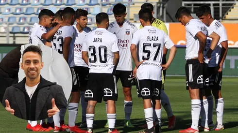 Valdivia y un mensaje a los jóvenes y niños de Colo Colo que enfrentan de urgencia a Audax Italiano.